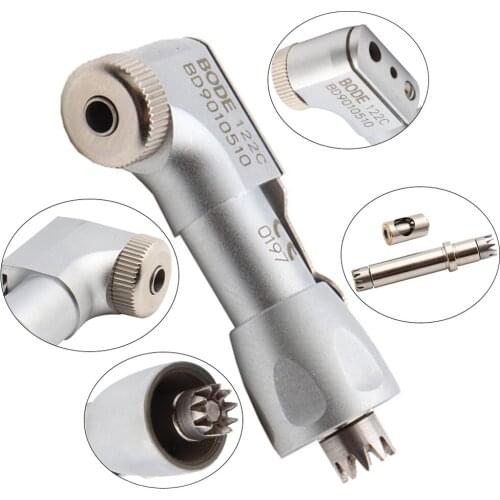 Dental Low Speed Handpiece Air Turbine Contra Angle Handpiece Head Cartridge+Drive Dental Handpiece BODE 122C