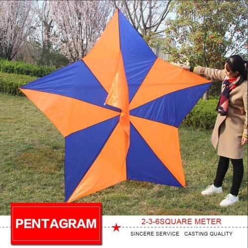 Pentagram kite