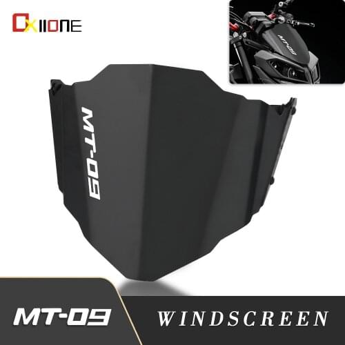 Motorcycle Windscreen Windshield Screen Protector Parts For Yamaha MT09 FZ09 MT-09 FZ-09 2017-2020 MT09 SP 2018-2020 Accessories