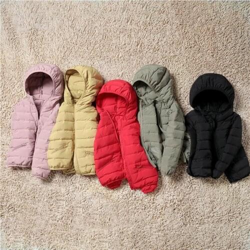 Women Mother Kids Ultra Light Jacket Padded Coat Family Look Matching Winter 90% White Duck Down Jacket Mom Daughter Son Outfits