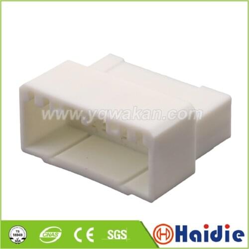 2sets auto 22pin male plug of 368135-1 174515-1 electrical 22 way plastic plug connector