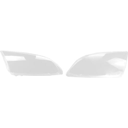 2 Pcs Car Front Headlight Clear Lens Cover Lampshade Shell Cover for Ford Focus 2005-2008 Right & Left