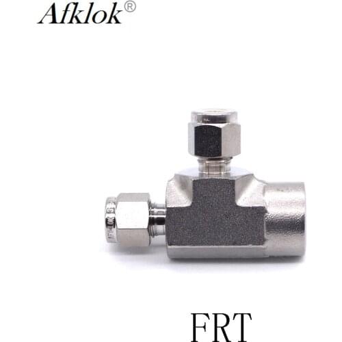 3 Way Tee Fitting Female NPT Stainless Steel 316 Pipe Fittings Connector