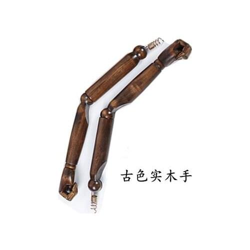 66cm Brown Half body female hand mannequin cloth for Wooden Spring hand movable joint Nuts Bolts Pins 2pc/lot A405