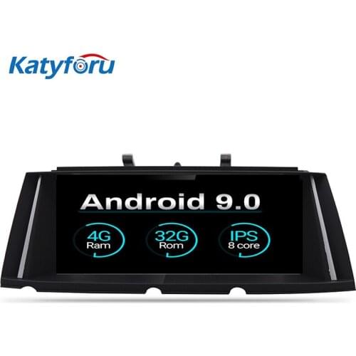 Android 9.0 car radio for BMW 7 Series F01 F02 2009-2015 CIC NBT System with IPS screen 10.25inch 4G+32G upgrade radio gps MAP