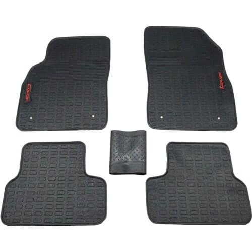 Car Floor Mats for Chevrolet Cruze Special No Odor Front and Rear Carpets Waterproof Rubber
