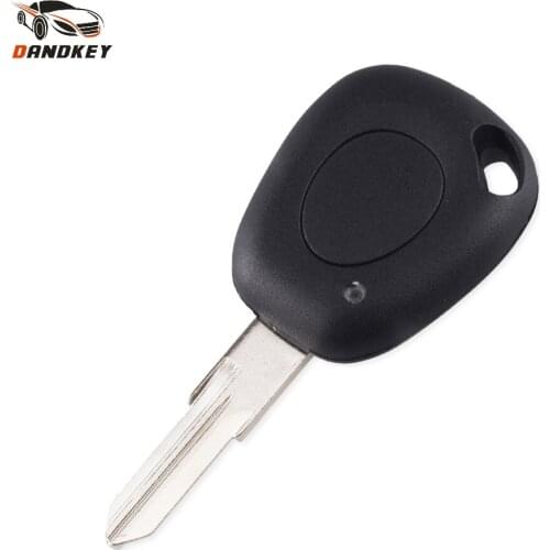 Dandkey Replacement Auto Key 1 Button Key Shell For Renault Clio Espace Megane Laguna Car Remote Fob Car Key Case Cover Shell
