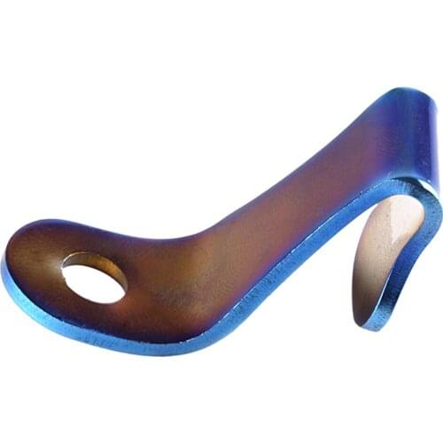 Stainless Steel Helmet Hook Display Holder Rack Mount on Motorcycle Motorbike