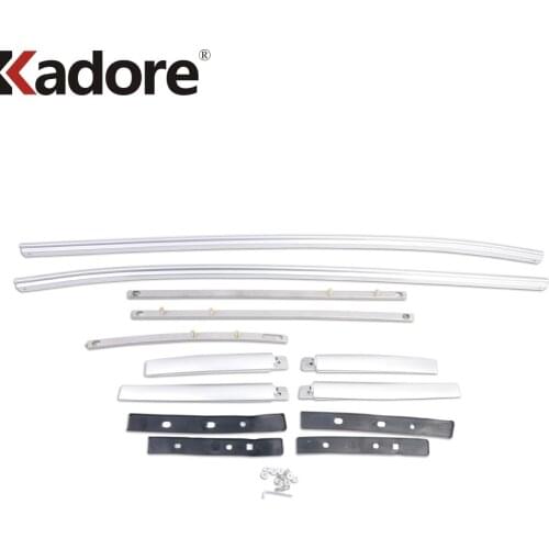 For Nissan Qashqai 2014 2015 2016 2017 2018 2019 Aluminium Alloy Car Roof Rack Basket Top Rail Cross Strip Bar Luggage Carrier