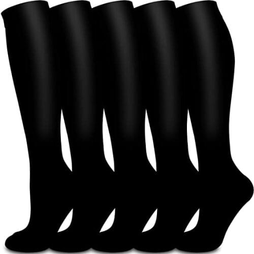 Dropship Compression Socks New Knee High Golfs Tube Wholesales Multi Pairs Outdoor Sports Hiking Riding Running Fitness Socks