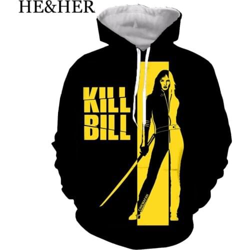 Kill Bill John Travolta Cool 3D Printed Men Hooded Hoodie Sweatshirt Fashion Graphic Hoodie Casual Streetwear Pullover