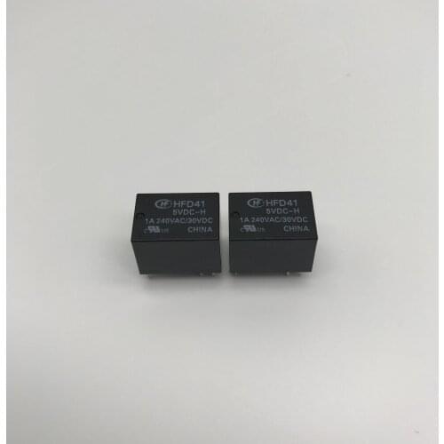 HFD41/5VDC-H HFD41-5VDC-H 1A 240VAC relays