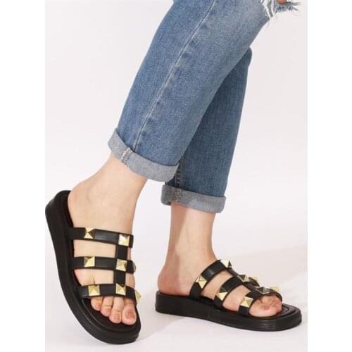 Elexus Women Slippers Sandals Summer 2021 Female Shoes Platform Designer High Quality Pu Luxury Brand Vento 2135 English