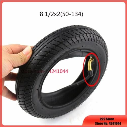 8 1/2X2 Scooter Tire & inner tube fits small electric car, children car and Electric scooter 8 1/2x2 50-134
