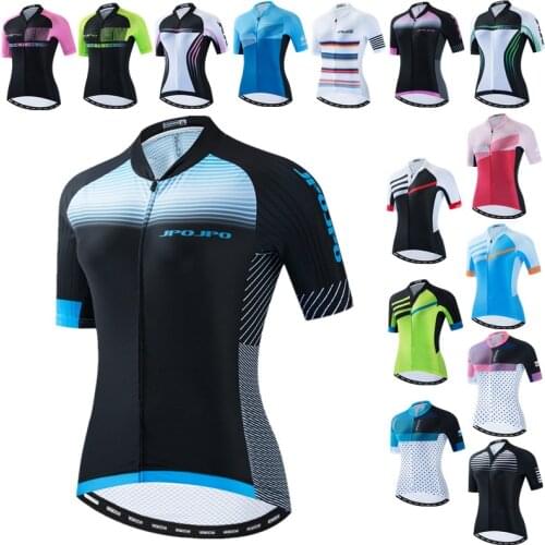 High Quality Womens Cycling Jersey Tops Mountain Bicycle Clothing Maillot Cilcismo Quick Dry MTB Bike Jersey Pro Cycling Shirt