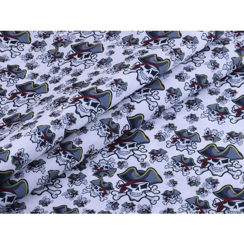 50*145CM Cartoons pattern Polyester cotton Fabric Patchwor Printed for Tissue Kids Home Textile for Sewing Doll Dress Curtain