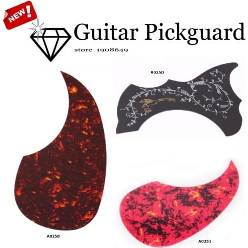 Alice Acoustic Guitar Pickguard Pick Guard Dickquard Fits 40" 41" 42" Plastic Professional Pick Guard Sticker