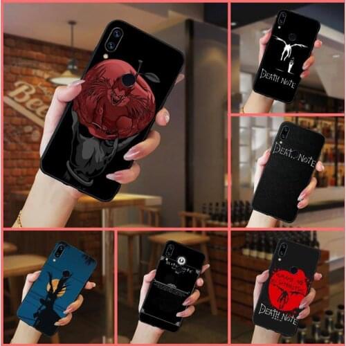 Anime Manga Death Note Notebook Phone Cases For Xiaomi Redmi note 7 8 9 t k30 max3 9 s 10 pro lite high quality shell