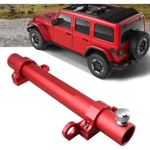 Flagpole Mounting Bracket Flag Pole Holder for Jeep Wrangler JK JL 2007- 2020 Car Exterior Accessories Aluminum Alloy Red