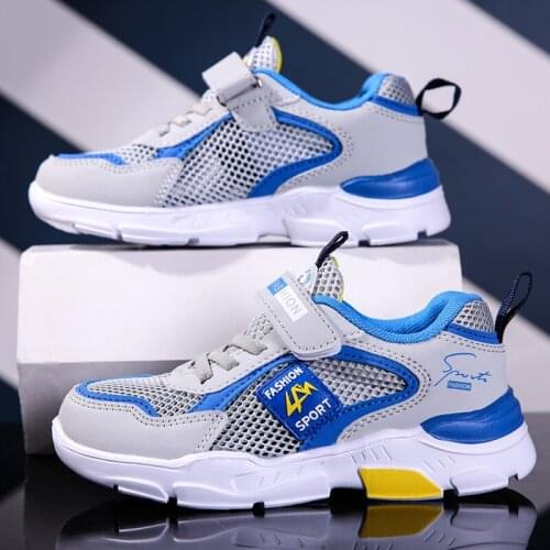 Fashion Kids Running Shoes For Child Breathable Boys Sneakers Non-slip Outdoor Casual Sports Shoes Boys Walking Shoes