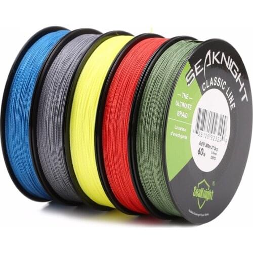 New quality Classic 300M/328Yds Braided Fishing Line for Carp Fishing Line 4 Stands 6-80LB Super Strong Freshwater/Saltwater