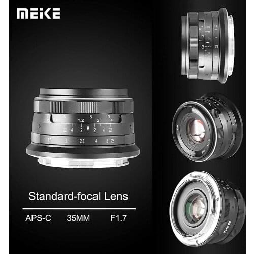 Meike MK 35mm f1.7 APS-C Manual Focus Lens for Nikon Z-Mount Z5 Z6 Z7 Z6 II Z7 II Z50 Mirroless Cameras