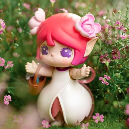 Cute Anime Figure Gift Surprise Box Original Suri Elf Kingdom Series Blind Box Toys Model Confirm Style