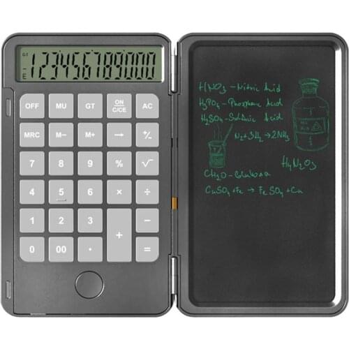 Portable 6.5 Inch Calculator Writing Tablet Smart LCD Graphics Handwriting Pad Board Drawing Tablet USB Rechargeable Foldable