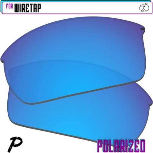 EZReplace Polarized Replacement Lenses for - Oakley WireTap Sunglasses - Blue P