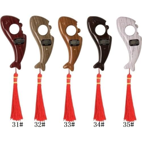 Fish-like Portable Handheld Digital Beads Counter Finger Game Toy Auto Turn off Memory Function Decompression Relaxation Tool