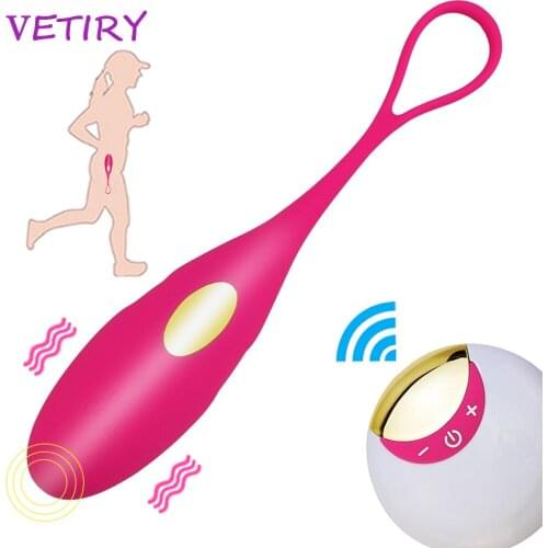 Sex Vibrator Kegel Balls Vaginal Tight Exercise Vibrating Eggs Wireless Remote Vibrator Ben Wa Balls Adult Sex Toys For Women