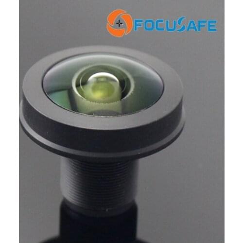 Focusafe 1.61mm 5MP 180 degree super wide angle Fisheye Lens with 1/1.8" format