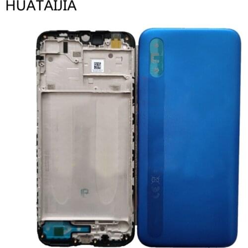 6.53inch Xiaomi Redmi 9A battery back cover for Xiaomi Redmi9a back case original case Xiaomi Redmi 9a middle frame back cover