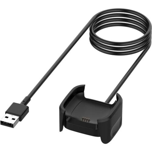 Replacement 1m USB Charger Dock Charging Cable for F-itbit Versa 2 Smart Watch