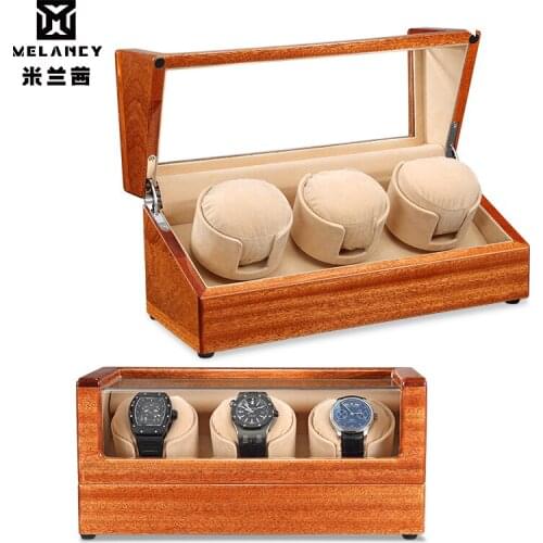 Free shipping wooden watch winder with high gloss piano paint,automatic watch winder organizer