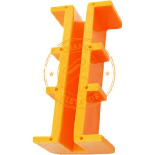 20PCS/Lot Use for Thyssen Elevator guide shoe lining 130*10mm L130mm for 10mm rail