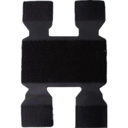 Three auxiliary connector adapter Vel cro aid Tactical Gear Retention Orbit - Base Plate Adapter BK DE