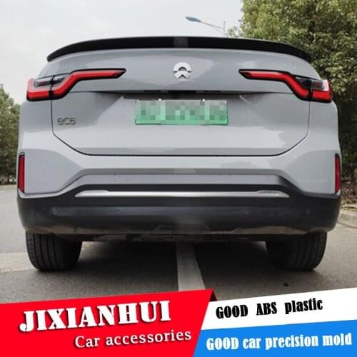 For NIO EC6 Spoiler 2021-2022 NIO EC6 Spoiler ABS plastic Material Car Rear Wing Color Rear Spoiler