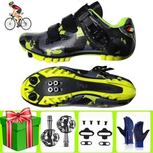 Cycling Shoes Sapatilha Ciclismo Mtb Men Sports Route SPD Pedals Cleats Sneaker Racing Women Bicycle Mountain Bike Bicicleta