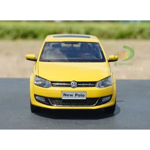 1/18 Metal Alloy Die-casting Car Model Original Shanghai Volkswagen New POLO Adult Collection Childrens Gifts Family Display