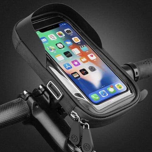 New Bike Phone Holder Bag Case Waterproof Cycling Bike Dust-proof Waterproof Case Holder For Outdoor Riding