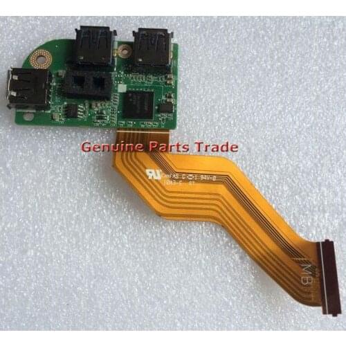 Genuine original For Dell XPS 17 L701X laptop USB 3.0 board with cable 0861CJ 861CJ CN-0861CJ