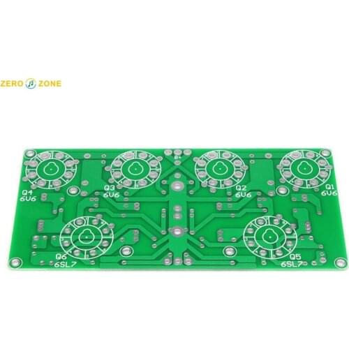 GZLOZONE DIY PCB Board for 12W Super Linear Push-pull 6SL7 + 6V6 Bile Amplifier Board