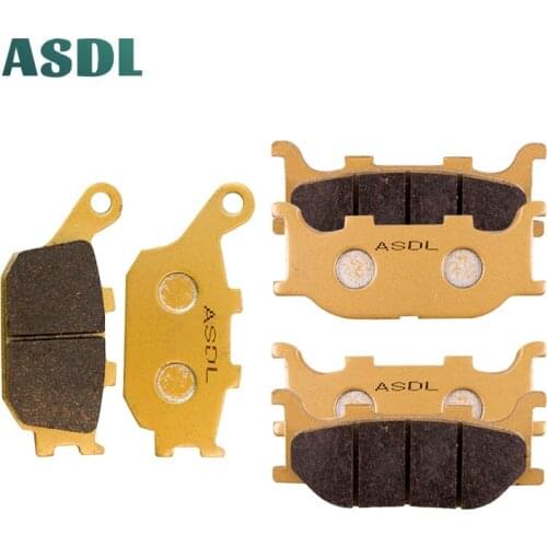 Motorcycle Front and Rear Brake Pads For Yamaha XJ6-F XJ6-S Diversion 600 XJ6 SP XJ6-N FZ6-NS FZ6 Fazer #c