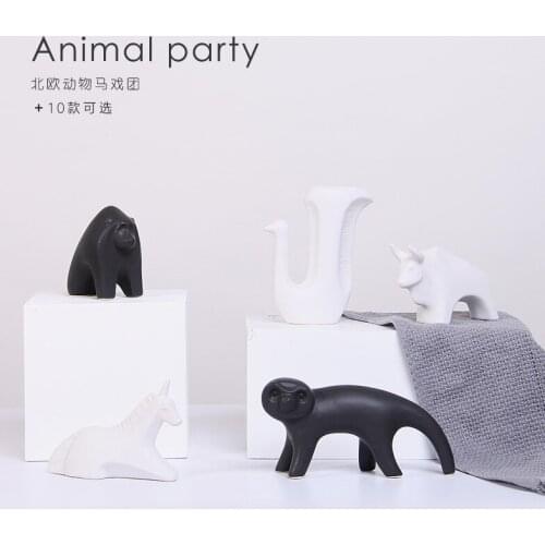 Wedding decoration Nordic furnishings household jewelry modern simple wine cabinet decoration ceramics creative wedding gifts