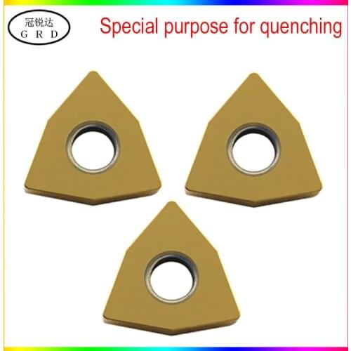 High quality WNMG blade WNMG0804 insert Suitable for 50 to 65 degree quenching parts processing ,is used with turning tool lever