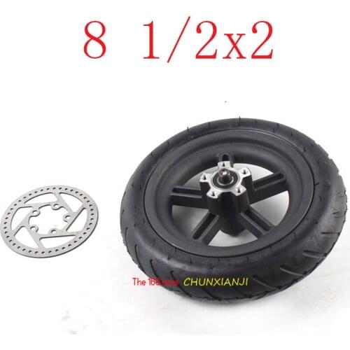 High Performance 8 1/2X2 Tube Tyre 8.5inh Wheel & Dis for Xiaomi Mijia M365 Electric Scooter Tire Replacement Inner Tube