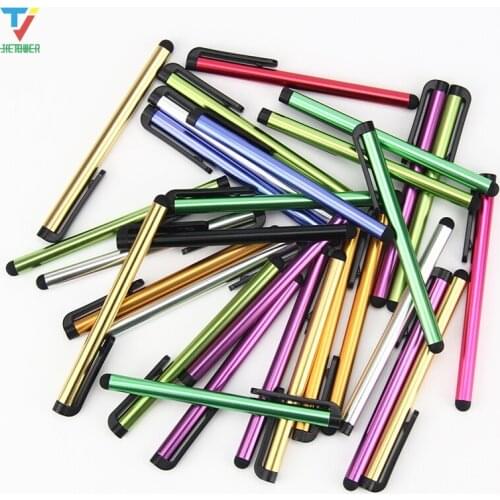 3000pcs/lot Capacitive Stylus Pen Touch Screen Pen Colorful 7.0 Pen for smart phone samsung table