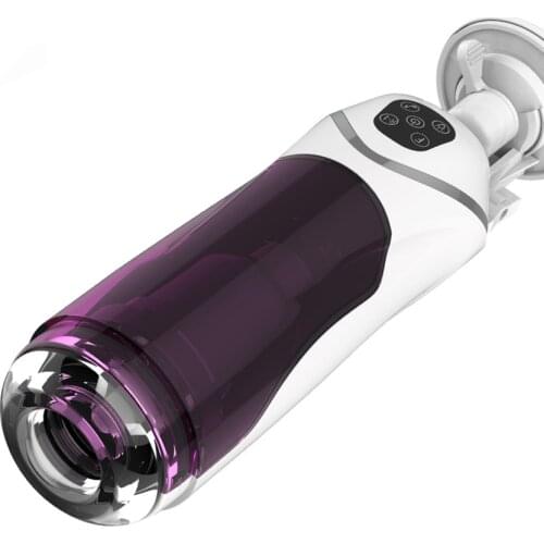 Easy Love Telescopic Rotating Men Masturbation Automatic Male Masturbator Sex Toys for Men Hands Free Masturbatings Women voice