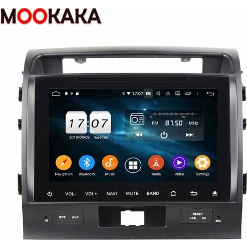 Android 10.0 128G Car Multimedia Player For Toyota Land Cruiser 2008-2012 GPS Navigation Auto Audio Stereo Head Unit DSP Carplay